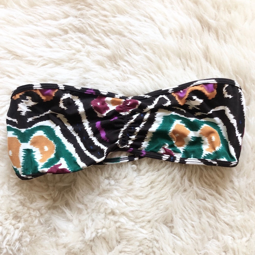 Free People Geometric Print Bandeau Top